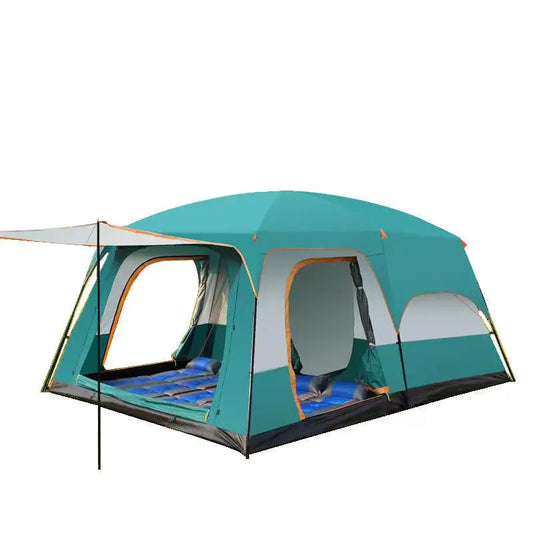 Hot Sale 8-12people European Large Luxury Wind Resistant Rainproof Family Carpas de Camping Tent outdoor tent
