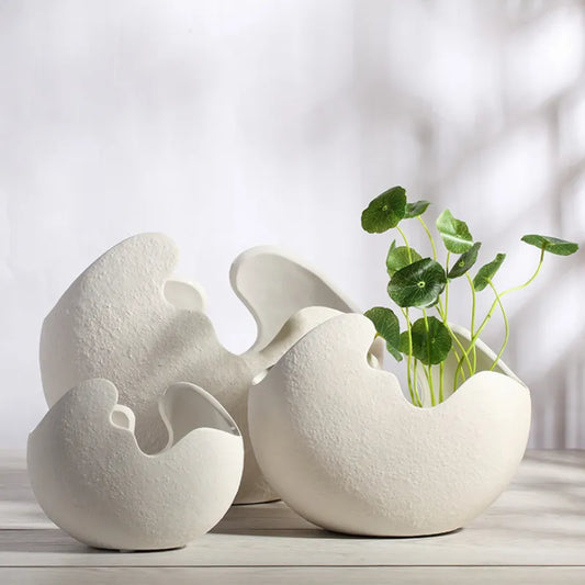 Ceramics flower vases for home decor  vase for wedding vase decoration accessories