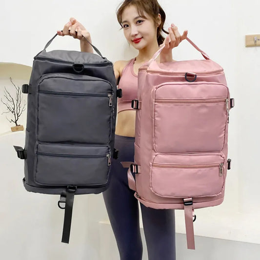 Multifunction Large Capacity Travel Crossbody Bag For Women Casual Weekend Travel Backpack Handbag Men Sports Yoga Luggage Bags