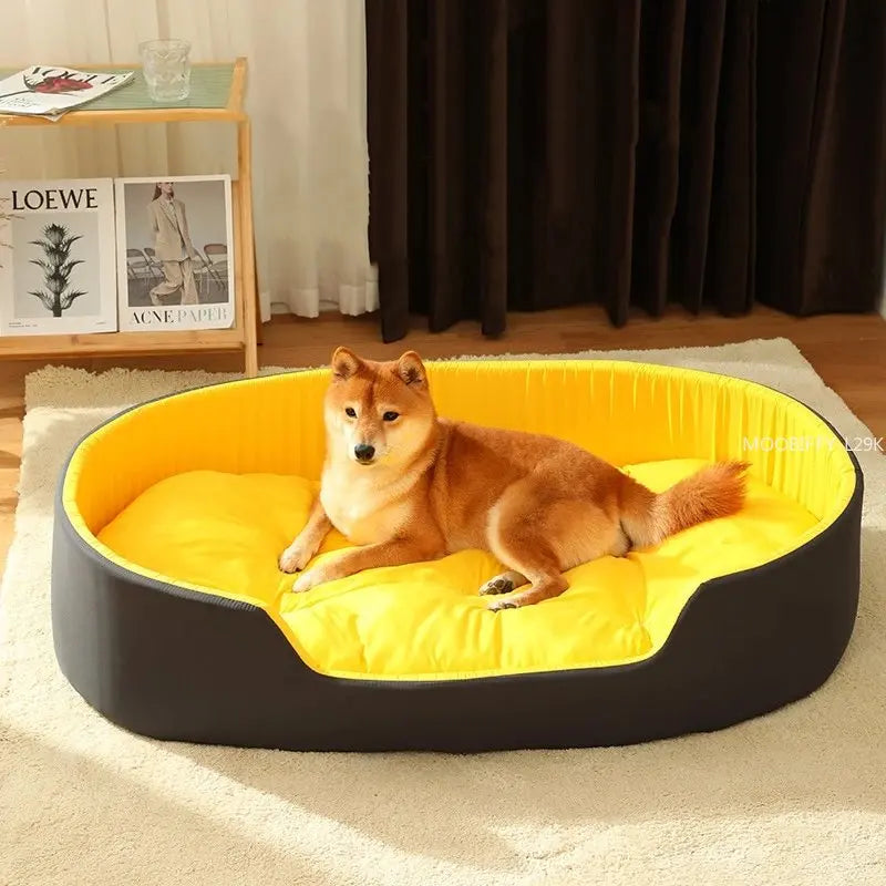 Double-Side Pet Bed Large Dogs Sleeping Beds Warm Cushion for Small Medium Baskets Cats House Kennel Mat Blanket Pet Products