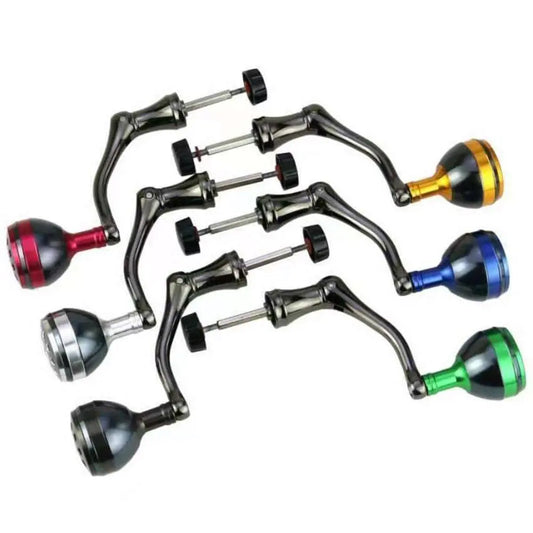 YOUZI Lightweight Metal Fishing Reel Handle Grip Multicolor Ergonomic Design Fishing Reel Rocker Arms Accessories Wholesale