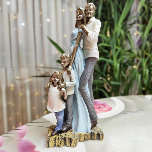 Zayton Family Statues Resin Crafts Home Decoration Sculptures Figures Funiture Ornaments Accessories For Living Room