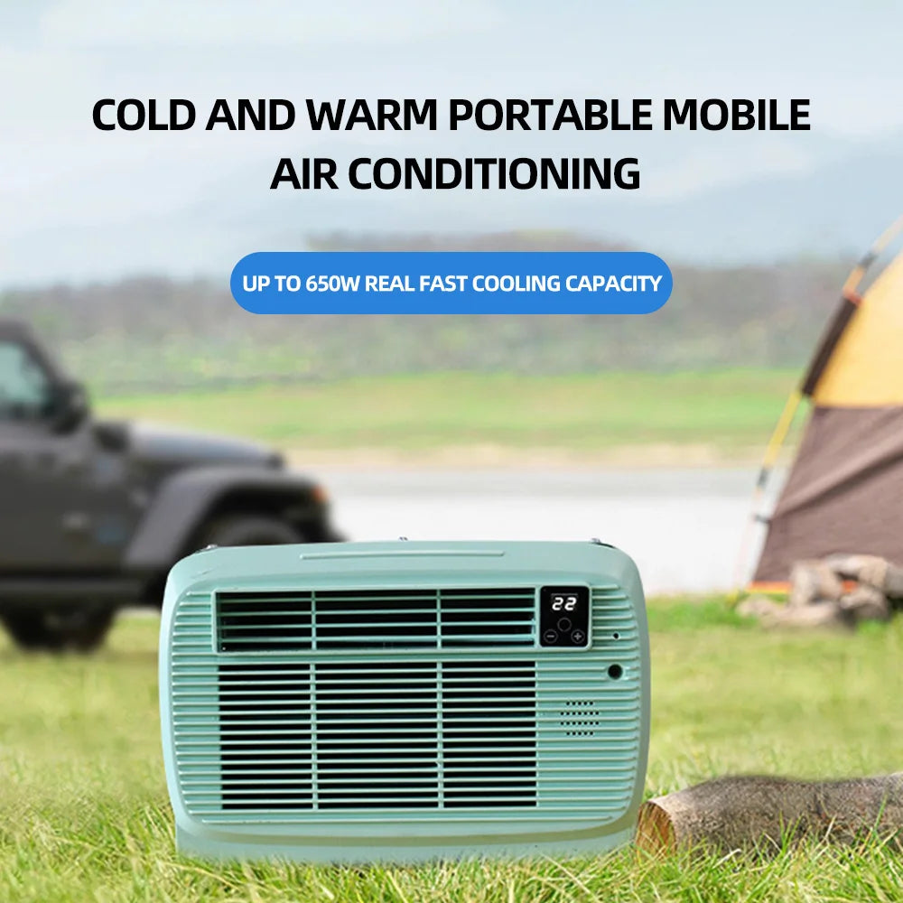 Protable Air Conditioner Integrated Cooling Heating Machine Camping Tent Small Air Conditioner Aire Acondicionado Habitacion