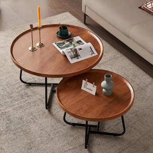 Coffee Table For Living Room Scandinavian Light Luxury Dining Table Multifunctional Modern Simple Household Round
