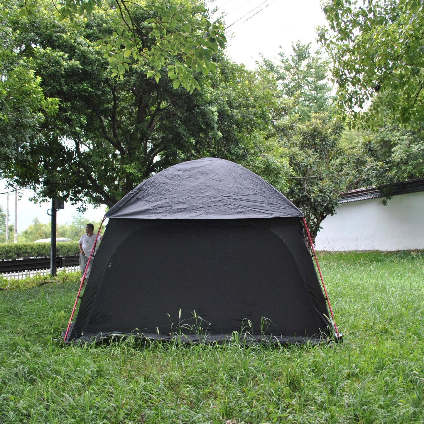 High quaity 6 person luxury tent,6 Person Dome tent for Famiy tent,6 Person Glamping tent,big dome temt with 4 doors