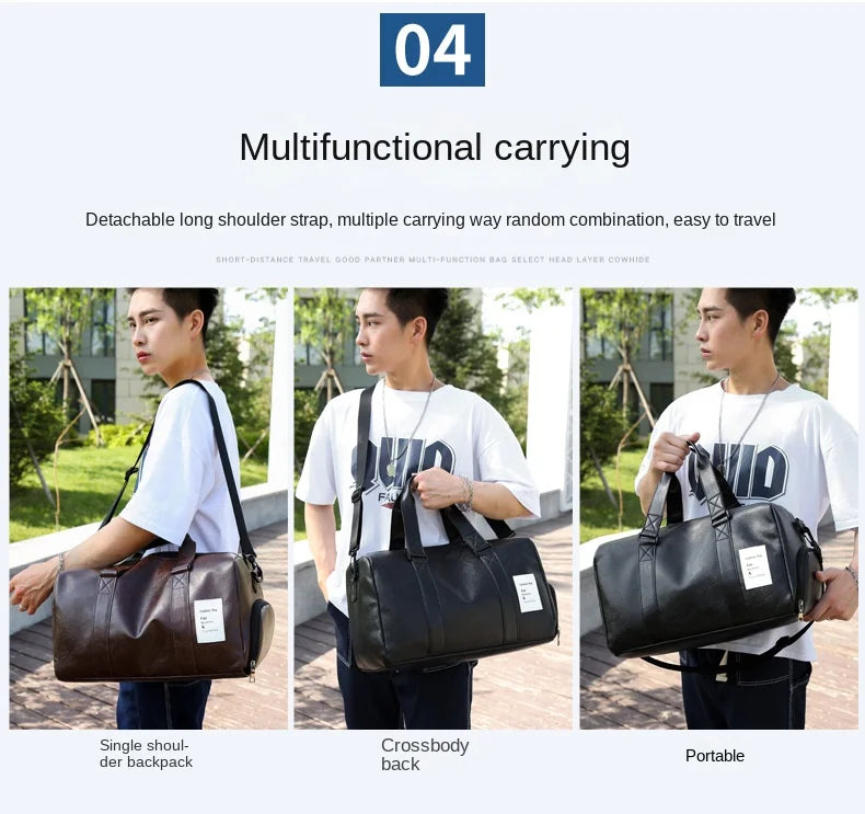 Short-distance travel bag fitness bag Women's yoga training bag men's hand-held travel bag luggage handbags bolsos de viaje