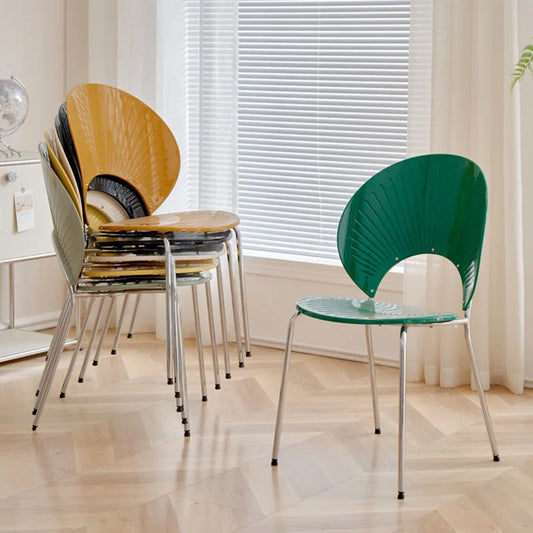 Floor Modern Dining Chair Nordic Accent Designer Bar Plastic Waiting Chair Metal Restaurant Dresser Sedie Da Pranzo Furniture