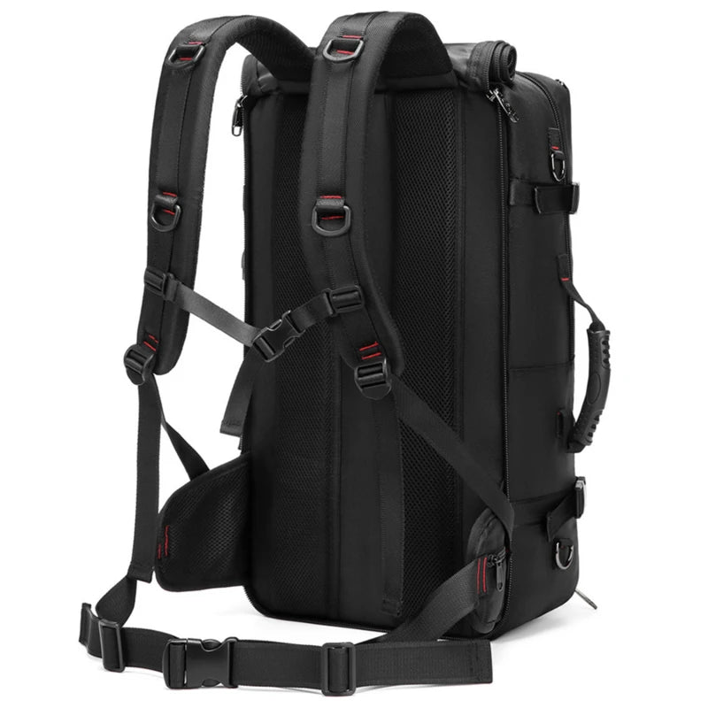 New Men's Travel Bag Suitcase Backpack Large Capacity Luggage Bag Multifunctional Waterproof Outdoor Mountaineering Bag Mochila
